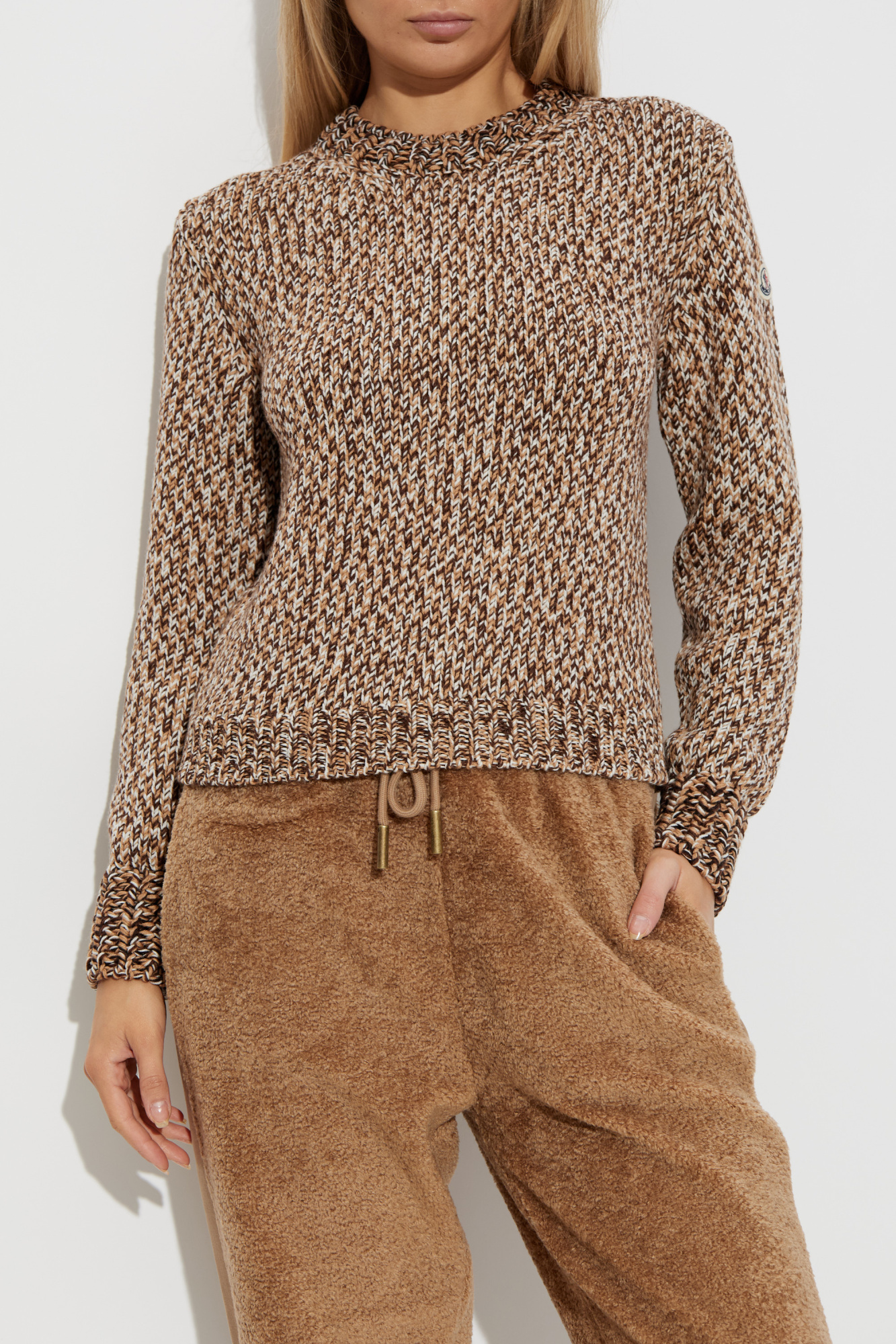 MONCLER アンカー柄ニットセーター M Moncler Sweater with decorative knit | Women's Clothing | Vitkac